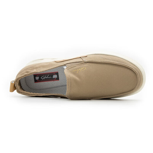 Zapatos de hombres sachi satchi, zapatos perezosos de suela suave, verano nuevos zapatos de tela informal de luz de cuero genuino 46v5b3882 marrón claro 39