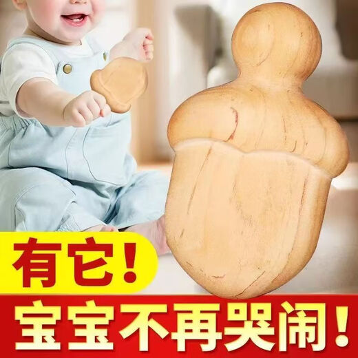早教玩具桃木小肥剑小李肥剑小肥刀儿童婴儿玩具手工挂件婴幼儿 桃木小肥刀肥剑组合