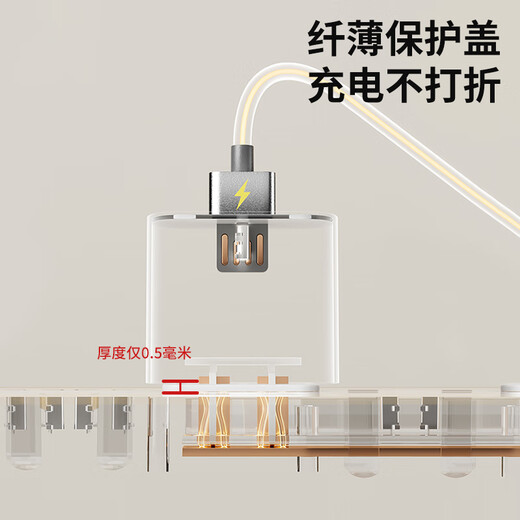 Duoyouya power switch socket protective cover prevents electric shock baby safety plug jack plug row protective cover baby 6 two-hole