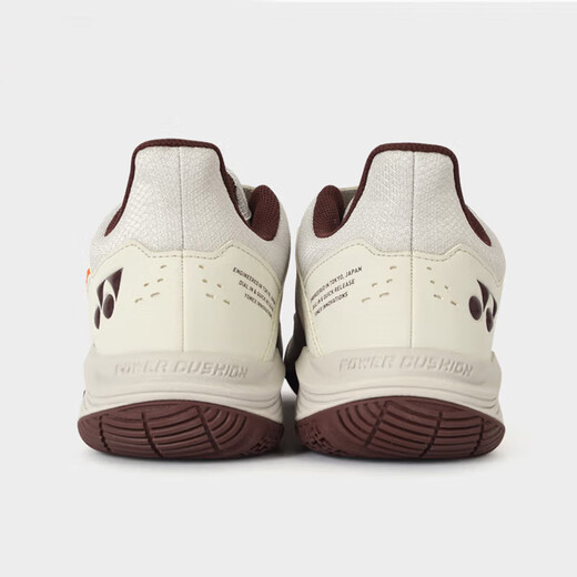 YONEX尤尼克斯羽毛球鞋专业动力垫减震耐磨防滑宽楦SHB88D3WEX浅米42