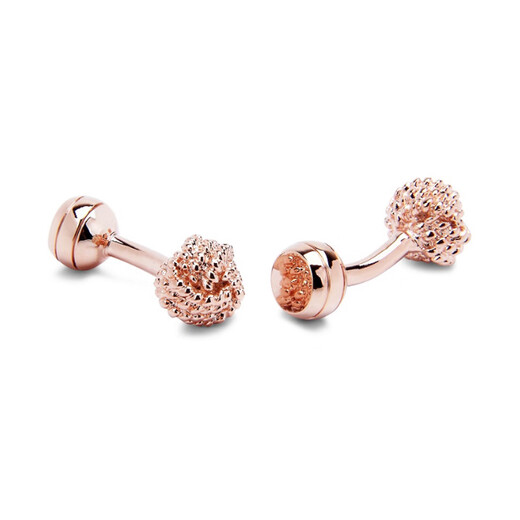 WILLIAM MILTON Classic Rose Gold Dandelion Cufflinks Men's Light Luxury Cuff Nails Temperament Gift Rose Gold