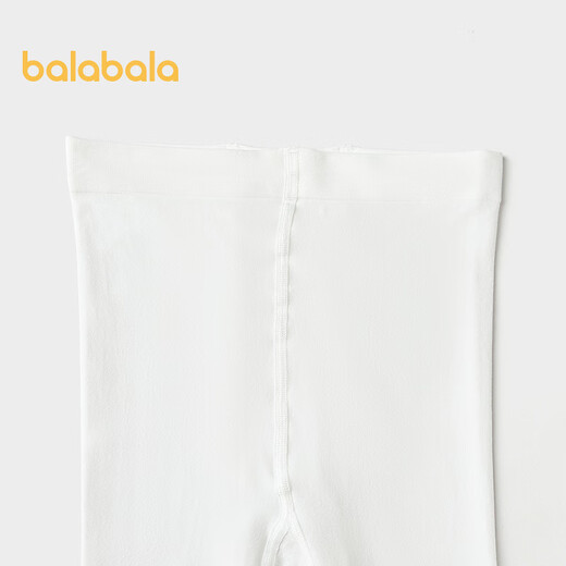 Balabala shopping mall same style girls pantyhose autumn new children's leggings dance socks two pack white tone 00311 7-9 years old 140cm