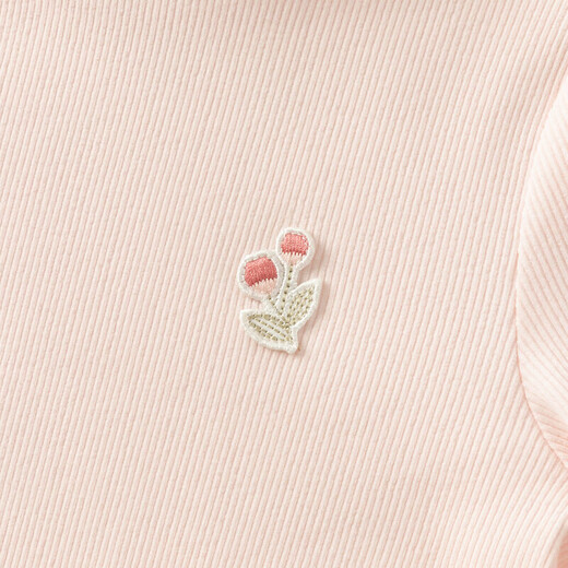 DAVE&BELLA children's long-sleeved T-shirt girls' antibacterial and anti-mite bottoming shirt girls' autumn tops