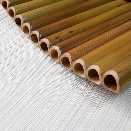 
Shisheng 22 tube 25 tube bitter bamboo panflute musical instrument G-tuning C-tuning performance school sound beginner manufacturer 25 tube C-tuning varnish model + aluminum alloy box