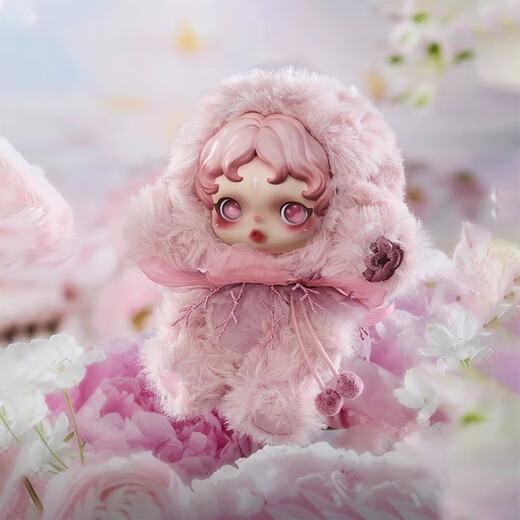 POP MART (POP MART) brand new authentic SKULLPANDA vinyl face plush pendant SP series blind box trendy toy gift fantasy unboxing confirmation