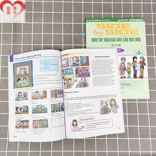 Beijing Selected Goods Original SBS Longman English Tutorial 3 Student Book + Workbook Band 3 Longman English Textbook nebeneinander1 Band 3 Grundschule Englisch Lehrbuch Longman English Tutoring Book Praktisches Englisch