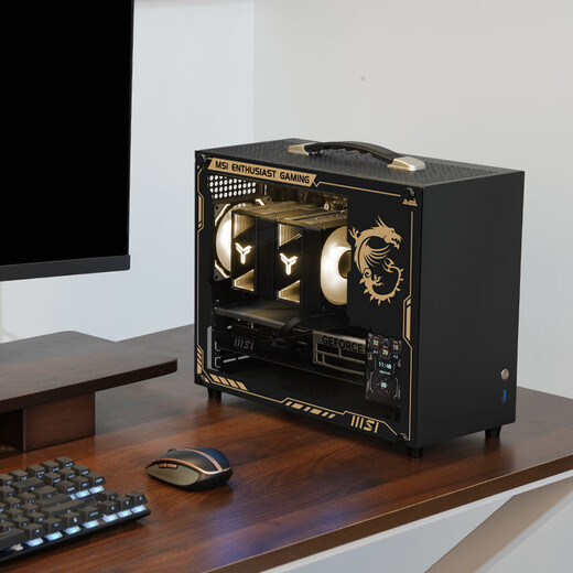 MSI Intel i5 14600KF/RTX5070/5060 graphics card live broadcast design e-sports game DIY desktop host assembly computer mini host portable ITX complete machine Configuration 2丨14600KF/5060