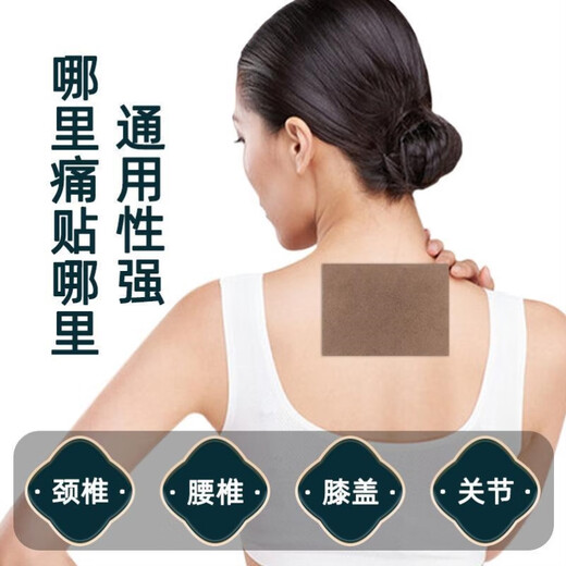 
Hong Kong Pharmacy Panax notoginseng Bone Patch 10 Tablets/Box Shoulder and Neck Extraction Penetration Herb Hot Compression Lumbar Cervical Relief KSN9898 One Box *10 Patch