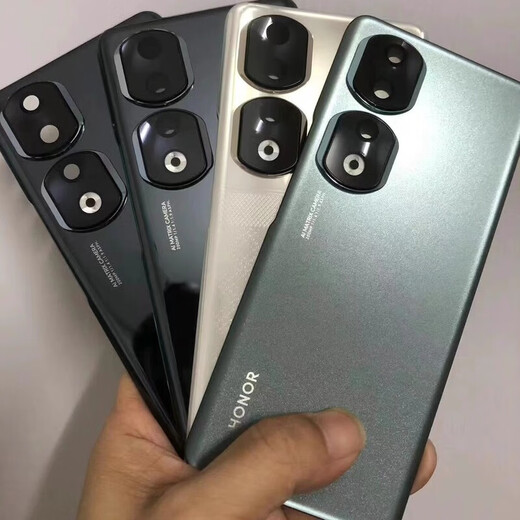 Suitable for 90 original back cover glass 90pro original battery cover disassembly mobile phone shell rear shell screen Honor 90 bright black original back cover with frame lens shell