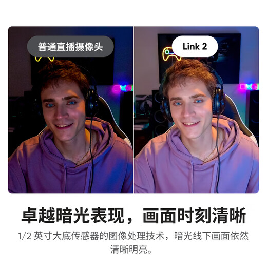 影石（Insta360）【新品上市】 Link 2 云台版 AI智能4K直播摄像头高清美颜电脑直播设备（标准套装）