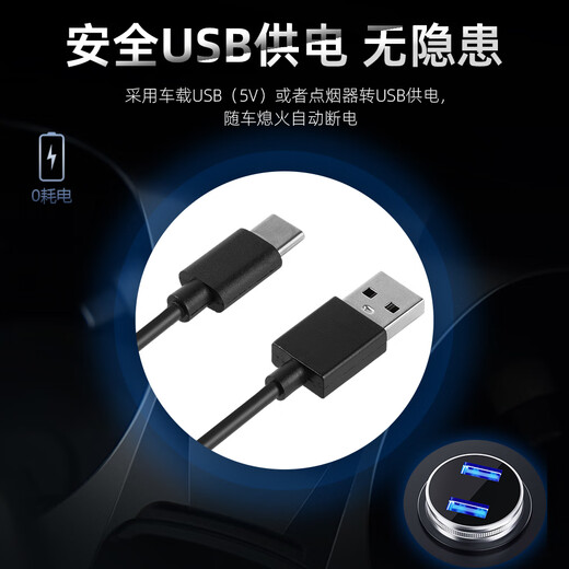 Weiying Smart Car Car Beidou GPS Head-up Display HUD Speed ​​Projector Multifunctional High-Definition Universal Speedometer M2 Green/Automatic Photosensitive + TypeC Port + Speed ​​Unit
