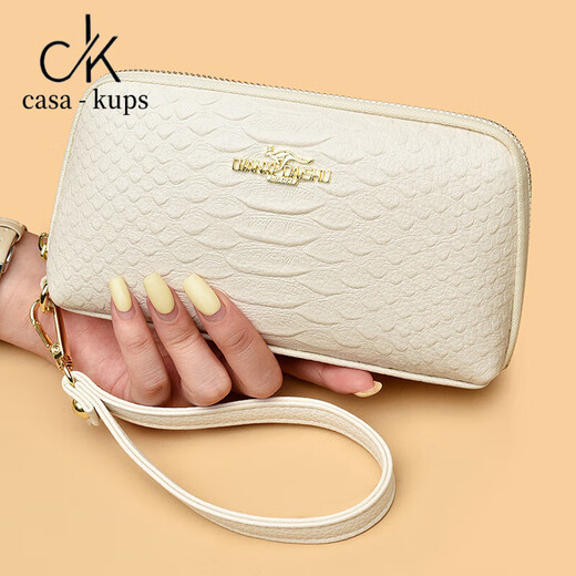 Casa-kups Sac d'embrayage Tempérament féminin 2024 Nouveau sac pour femmes à la mode Crocodile Modèle Texture à main Black