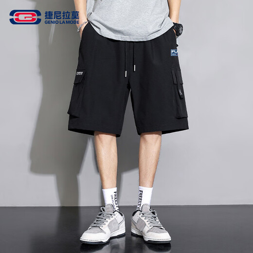 GENIOLAMODE Ao Ruipeng endorsed shorts men's summer new workwear five-point pants men's loose casual versatile workwear shorts