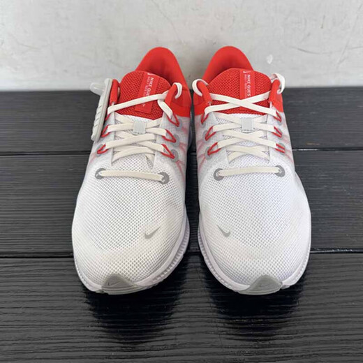 
Nike (NIKE) casual shoes men's shoes 2025 summer new sports shoes QUEST 4 lightweight shock-absorbing running shoes DA1105 DA1105-100 white and red splicing 40.5