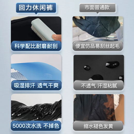 Pull-back casual pants for men, loose sports lace-up printed straight spring and autumn pants for men, trendy brand, versatile and comfortable men's pants