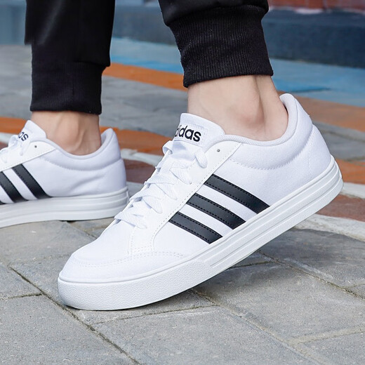 
Adidas VSSET men's low top lightweight and comfortable casual sports shoes AW3889 EH0019 42.5