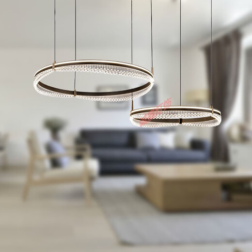 Leshi (NVC) Leshi Beleuchtung Kronleuchter Einfacher moderne und modische Wohnzimmer Esszimmer Studium Schlafzimmer Licht Luxus Yaqi JZQX12155 Decke Kleine Runde 35W-40*13 cm 7020749