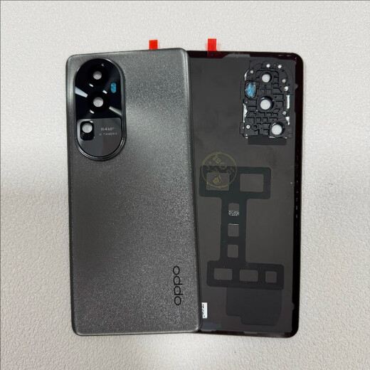Suitable for OPPOreno10 original back cover Reno10pro 10Pro+ original back cover mobile phone battery back case reno10 Yuehai black with lens