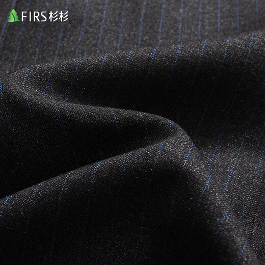 Shanshan suit men's slim professional formal suit business casual striped groom's wedding dress men's clothing