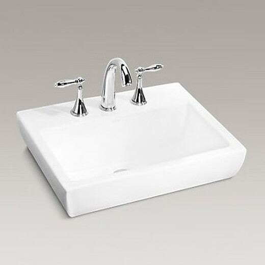 Kohler (Kohler) 2025 neuestes Badezimmer, Paramount Modebad, Swamp-Becken, K-14715T-1-0 14715T-1 -0 Single Loch