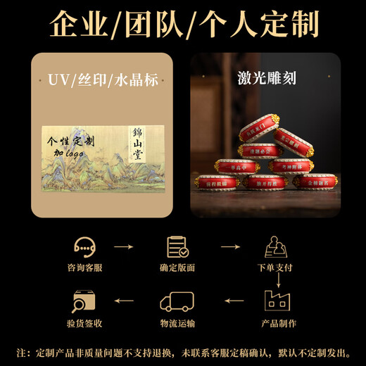
Jinshan Hall’s wealth-hunting Pixiu Chinese studies ornaments Study room moving to a new home birthday gift for Teacher’s Day Customized souvenir gift for teachers. Hunting treasure + Gong and drum base + Heart Sutra incense [only this green gift box] No Specifications