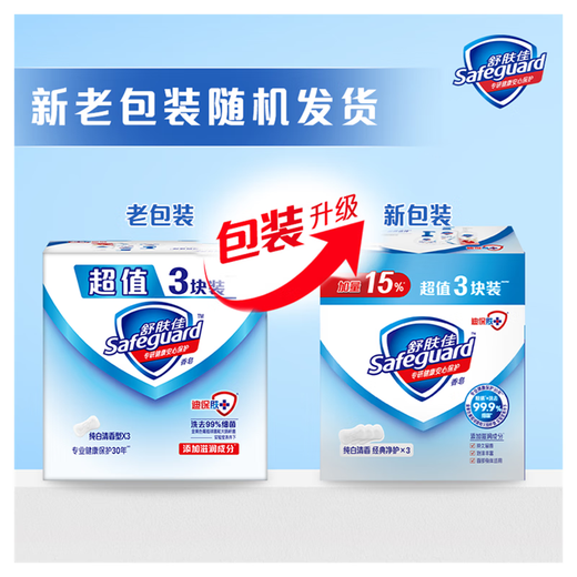 Safeguard Soap Pure White Fragrance 100g*3