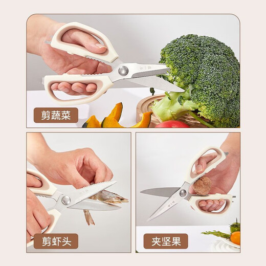 Zhang Xiaoquan ciseaux de cuisine ménage multifonctionnel en acier inoxydable spécial os de poulet barbecue ciseaux poisson tuer ciseaux alimentaire ciseaux poulet os ciseaux cuisine multifonctionnel ciseaux avec ciseaux magnétiques