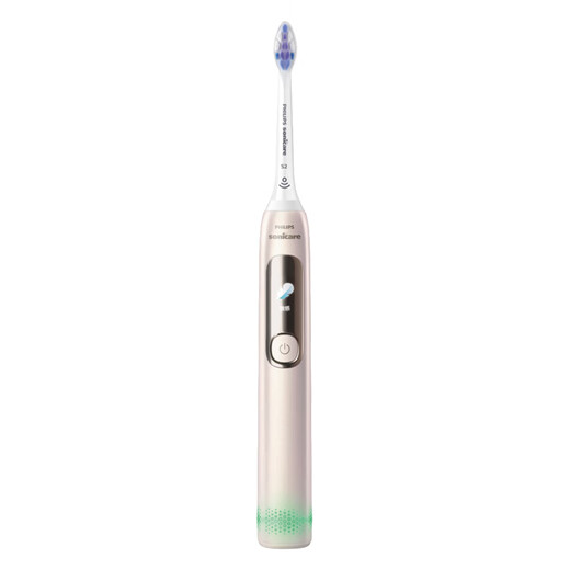 
Philips adult voice wave vibration electric toothbrush couple model diamond 7 series variable frequency gum protection holiday gift soft hair with screen HX3892 midnight blue [standard]