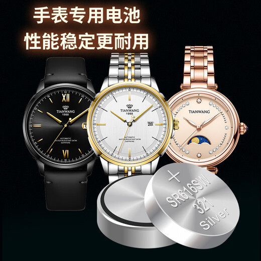 Luxury SR621SW Applicable Tianwang Watch Battery Canghai Series GS/LS 3626 3886s gs3605s/dd [gs3851] Battery (2 pills)