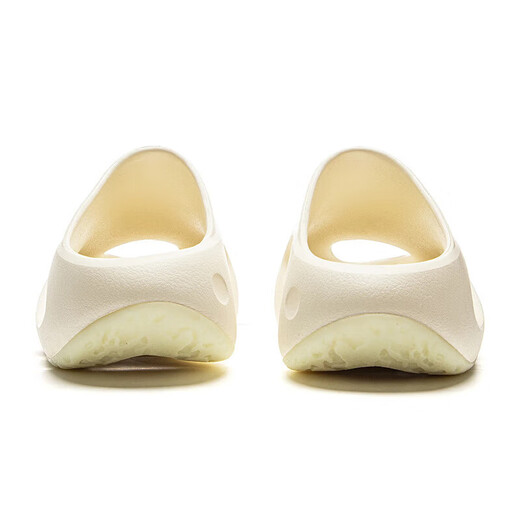 
Li Ning (LI-NING) Yunyou丨Trendy sandals for men and women 25 new summer comfort sandals off-white/black-1 38