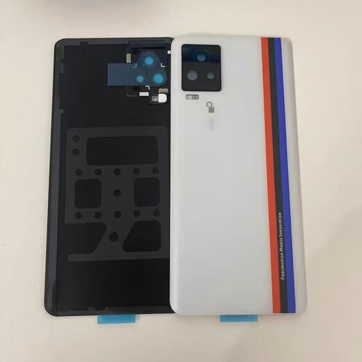 Suitable for vivo original back cover glass iqoo7 original disassembly back case battery cover back case aftermarket mobile phone back cover iqoo7 original back cover black mirror with frame