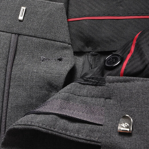 利郎男士西服套装商务休闲职业上班正装修身小西装外套西裤两件套 9901藏青西服+西裤 M  170 100-120斤