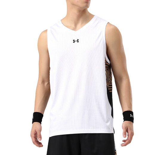 
Under Armor (UNDERARMOUR) sports vest short-sleeved men's summer quick-drying breathable loose fitness running training basketball uniform top