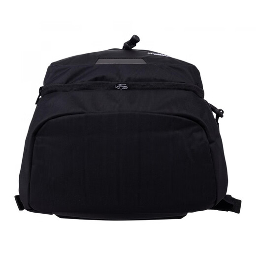 北面（The North Face）时尚百搭便携大容量尼龙双肩包男女同款情侣款黑色 黑色