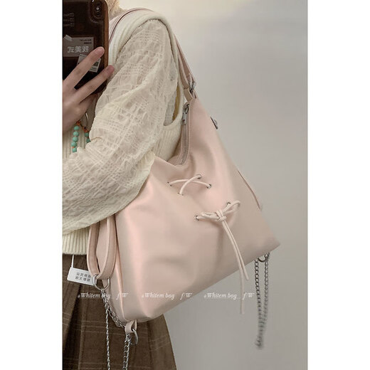 Dadong Ballet Bow Rucksack Damen 2025 Neues Mode -College -Rucksack großer Kapazitäts Tasche weiß
