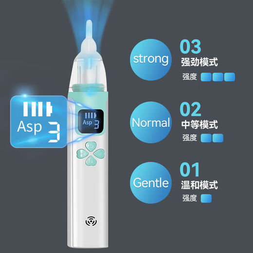 Universal nasal suction device for baby nasal suction device for cleaning nose booster electric hospital same negative pressure anti-reverse electric power music nasal suction device (recommended by the chief doctor) pink