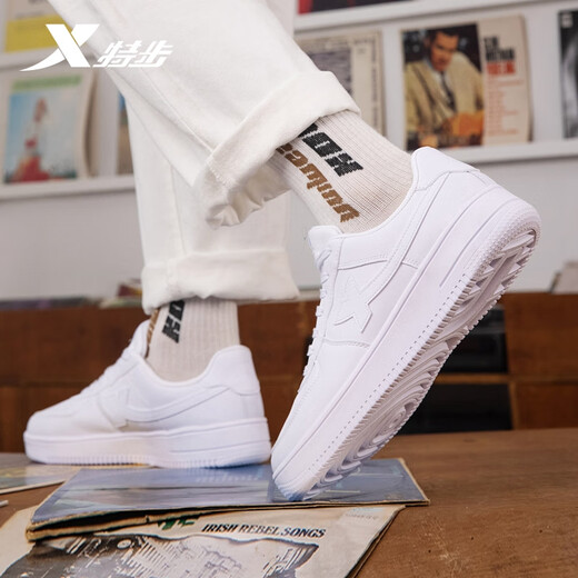 Chaussures pour hommes et femmes pour hommes et femmes, chaussures blanches, Air Force No. 1 Automne et hiver en cuir chaud Chaussures de sport, chaussures décontractées