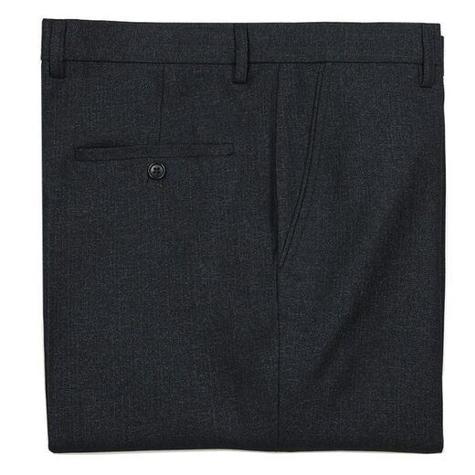
JEEP SPIRIT trousers for men spring and autumn free iron straight suit pants for autumn and winter loose drooping business middle-aged men's trousers black LD9901 29 (2 feet 2 waist)