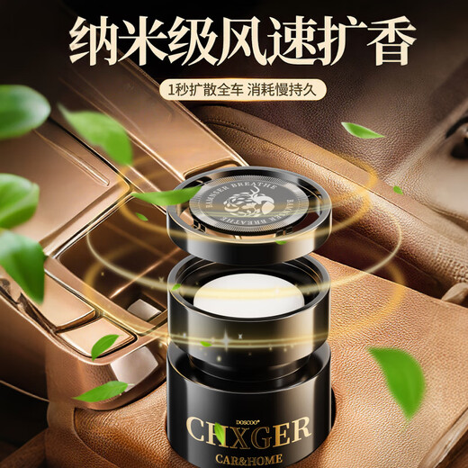 DOSCOO car aromatherapy 2025 new solid balm long-lasting fragrance car perfume interior odor removal for men and women high-end