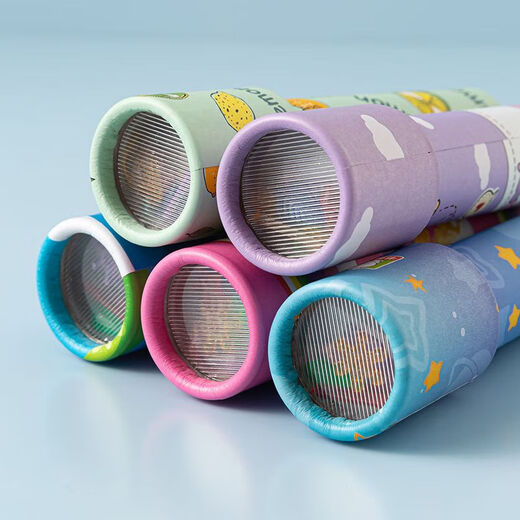 Children's ever-changing Kaleidoscope Nostalgic educational toys gifts Kindergarten opening season sharing prizes small gift toys rotatable optical kaleidoscope-1 pack