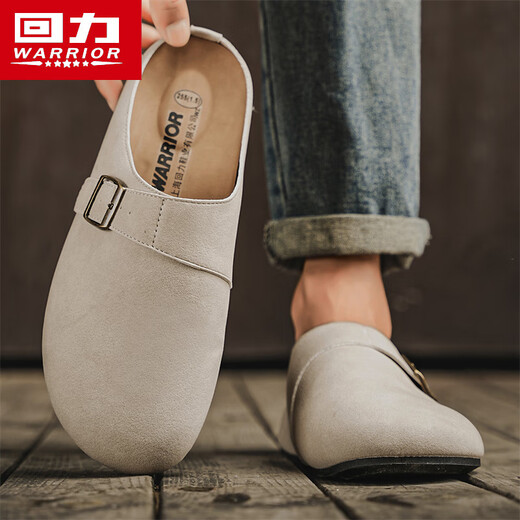 Huili Men's Shoes Spring and Summer Nuevo estilo de zapatillas al aire libre versátiles Suelas cómodas cómodas zapatos birkenstock zapatos de moda casuales al aire libre gris masculino 41