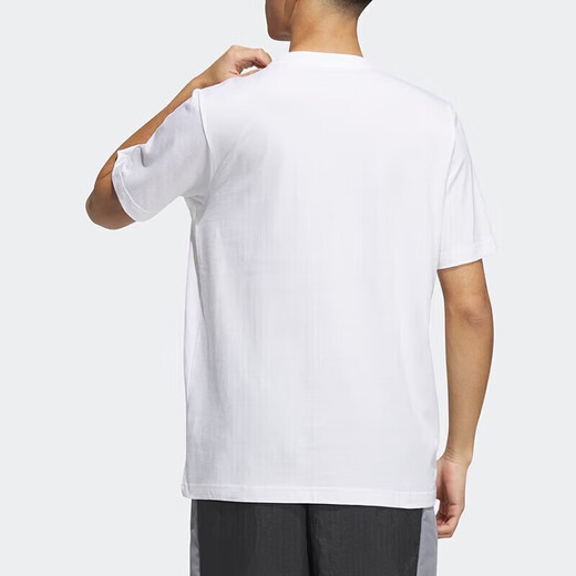 阿迪达斯（adidas）官方短袖男装女装新款健身跑步透气运动服情侣款舒适休闲圆领t恤 IP3884 XS