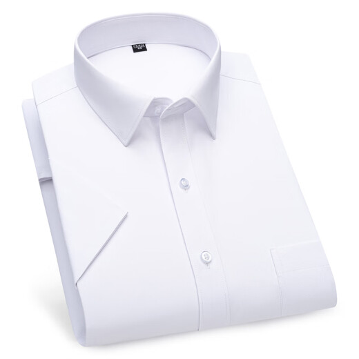 ROMON high-end short-sleeved shirt men's 2025 summer new style business career work striped casual shirt top DX6630 42 Recommended [156-168Jin[Jin equals 0.5 kg]]
