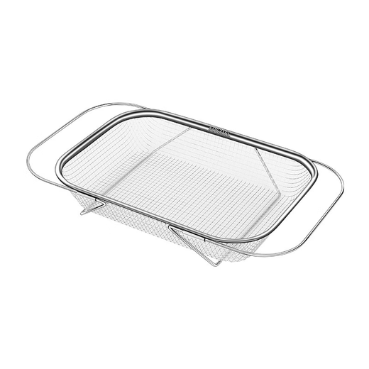 Wing Fantasy 316 Sink Drain Basket Stainless Steel Kitchen Sink Retractable Wash Basin Rack Multifunctional Tableware Drain Basket 316 Steel Retractable Drain Basket Comes with Anti-Slip Mat