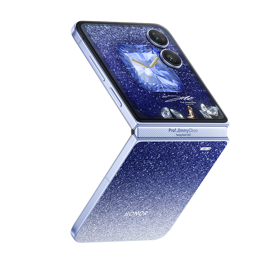 Honor Magic V Flip2 high-end model, small folding screen, AI 200 million photo selfie, 5500mAh Qinghai Lake battery, 16+1T Dreamweaver Blue, photo taking, 5G mobile phone