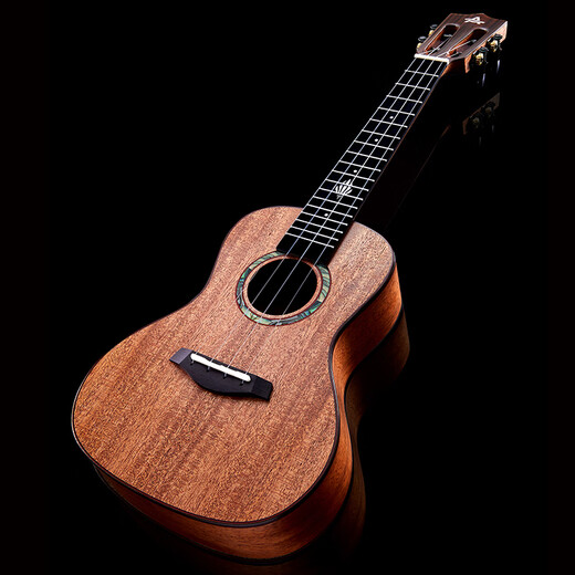 Ajima AJIMA Full Single Mahogany Ukulele Small Guitar Beginners Male Student Adult Female Uklili A3 23-inch Log Color A3 Full Single Matte
