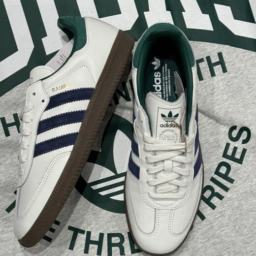 Adidas samba OG Deutsche Trainingschuhe Frauen neue weiße Grün- und Blau -Casual -Schuhe IH4882 Weiß IH4882 () 36.5