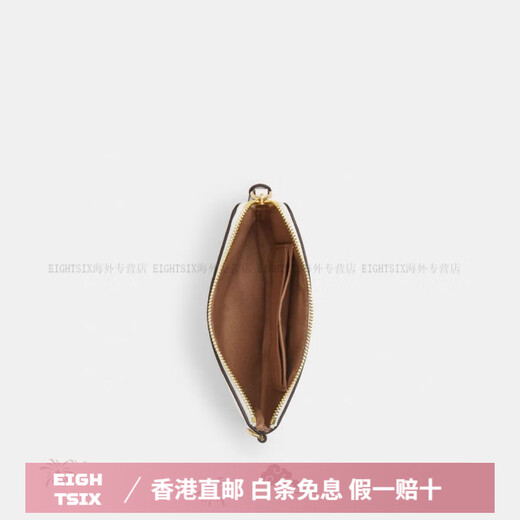 蔻驰（COACH）时尚百搭潮流 款CORNERZIP女士星星印花拉链手拿包CX174 白色CX174IMCAH