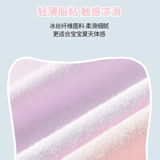 儿童内裤女童卡通可爱莫代尔抑菌舒适透气短裤女宝宝小孩四角裤 颜色随机690# 1条 M （20-30）斤