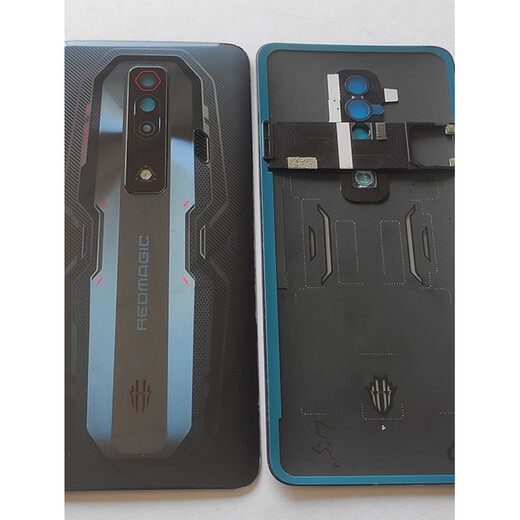 Nubia is suitable for Nubia Red Magic 7 7S NX679J original glass back cover, original mobile phone battery back cover screen case, Red Magic 7S Deuterium Front transparent version original glass back cover with framed lenses